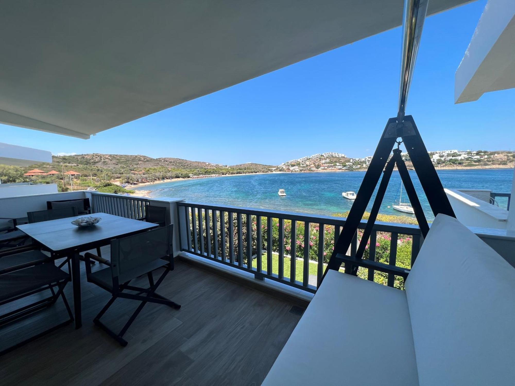 Sounio - Waterfront Luxury Spa Villa Pounta Zeza 170 Sqm On Private Beach Соунио Екстериор снимка
