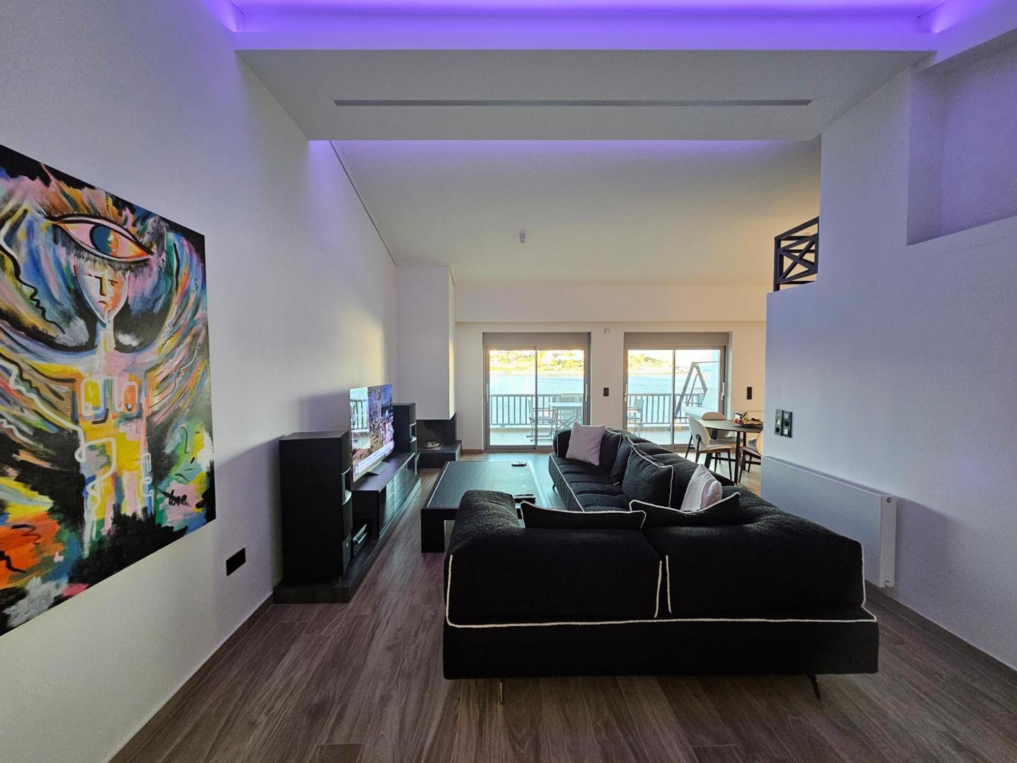 Sounio - Waterfront Luxury Spa Villa Pounta Zeza 170 Sqm On Private Beach Соунио Екстериор снимка