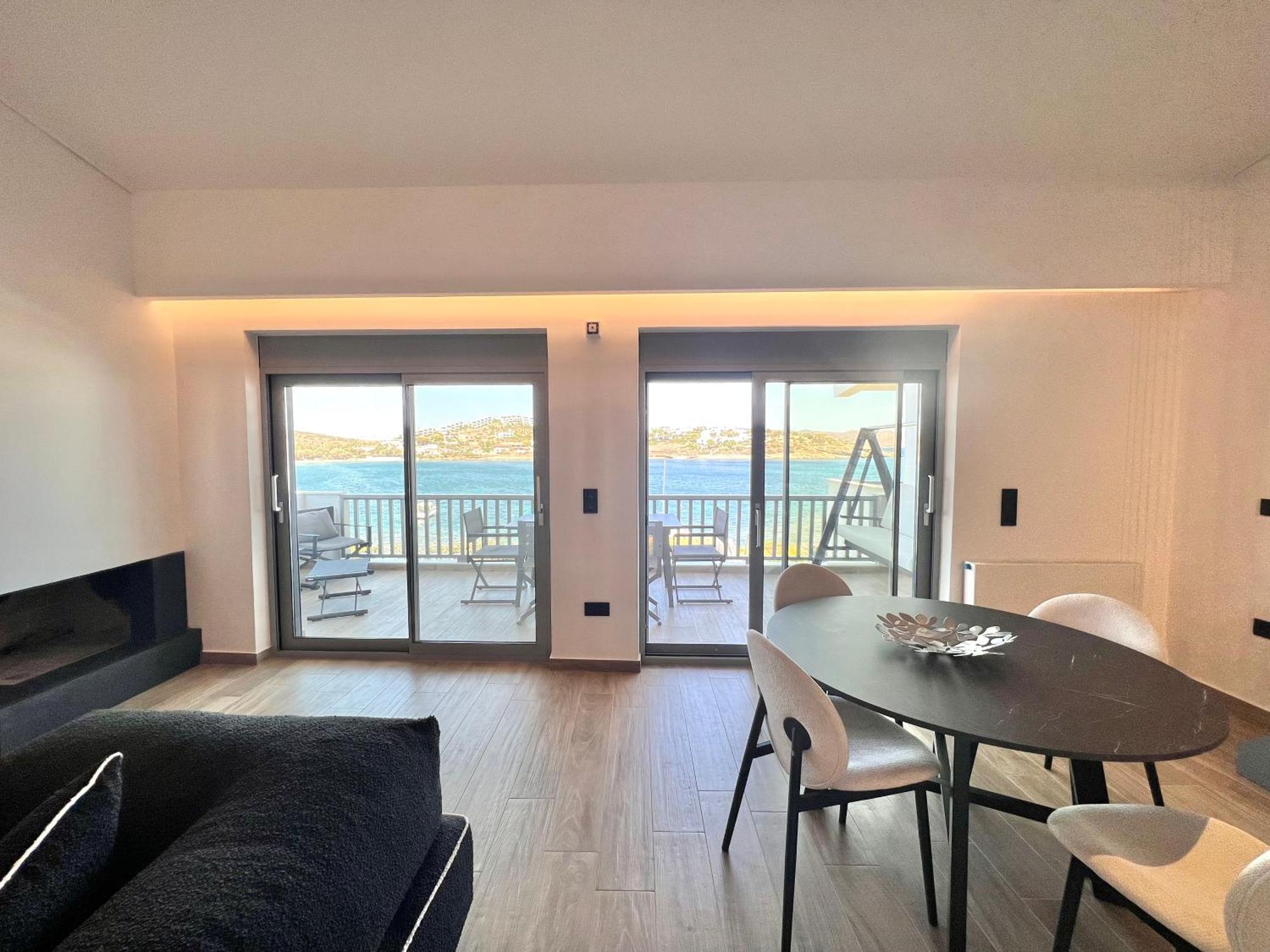 Sounio - Waterfront Luxury Spa Villa Pounta Zeza 170 Sqm On Private Beach Соунио Екстериор снимка