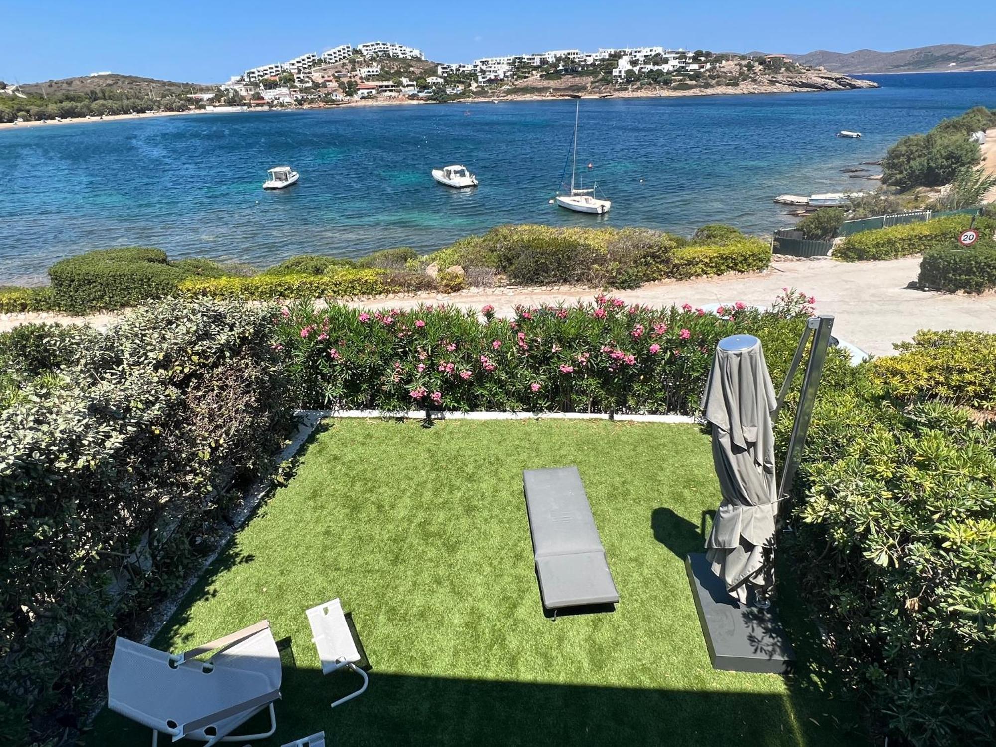 Sounio - Waterfront Luxury Spa Villa Pounta Zeza 170 Sqm On Private Beach Соунио Екстериор снимка