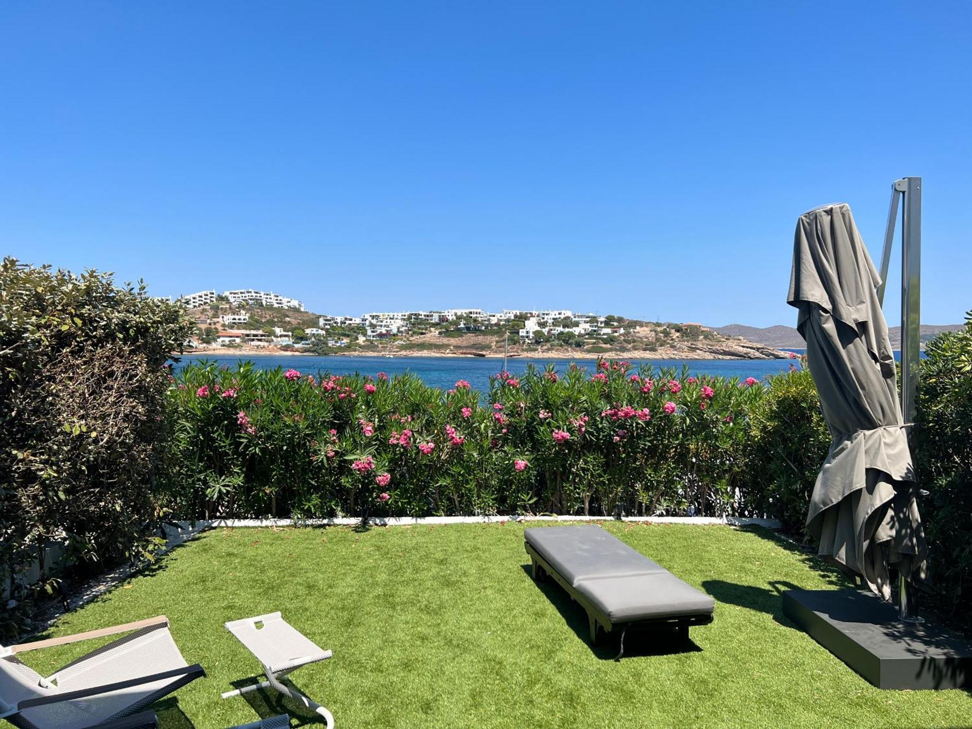 Sounio - Waterfront Luxury Spa Villa Pounta Zeza 170 Sqm On Private Beach Соунио Екстериор снимка