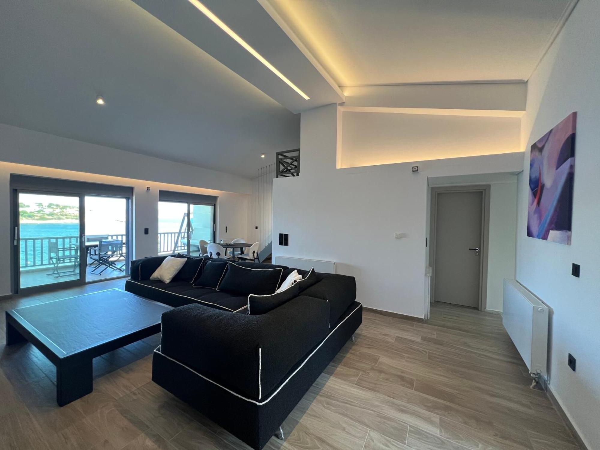 Sounio - Waterfront Luxury Spa Villa Pounta Zeza 170 Sqm On Private Beach Соунио Екстериор снимка