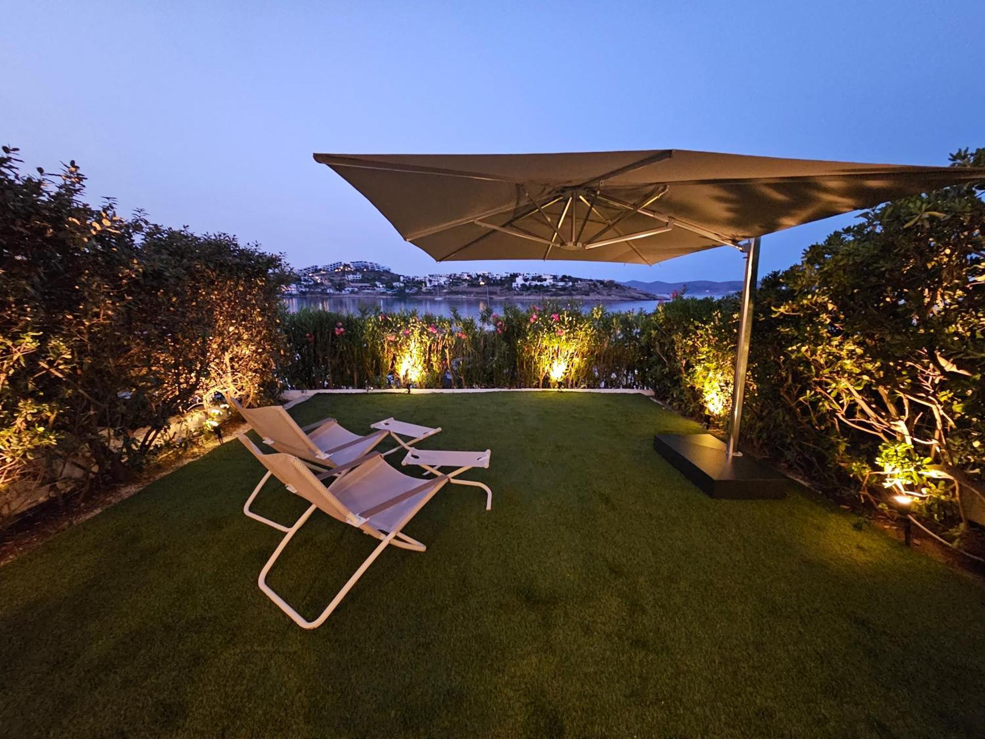 Sounio - Waterfront Luxury Spa Villa Pounta Zeza 170 Sqm On Private Beach Соунио Екстериор снимка